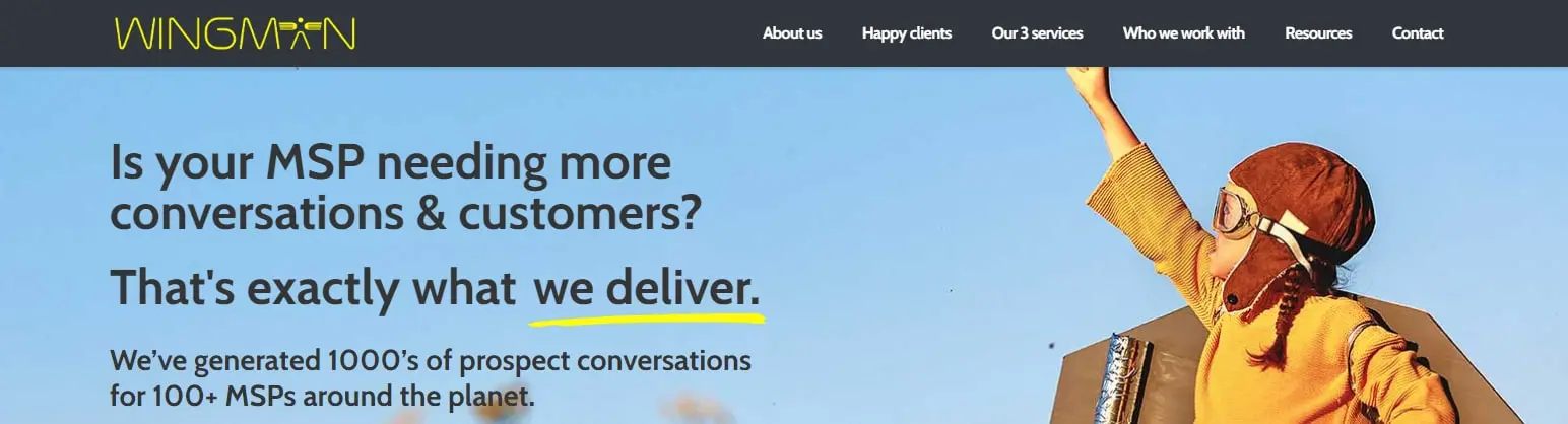 MSP Websites Exemplar